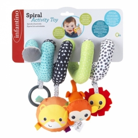 Zawieszka spiralka do wózka ze zwierzątkami Infantino (150536N)