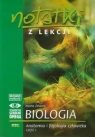 Notatki z lekcji Biologia Anatomia i fizjologia człowieka część 1