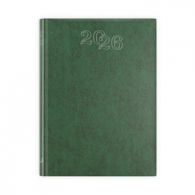Terminarz 2026 B7 zielony