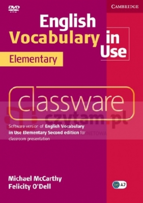English Vocabulary in Use Elem 2ed Classware DVD-ROM - Michael McCarthy, Felicity O'Dell