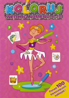 Koloruj według numeru 1-20