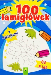 100 Łamigłówek z naklejkami - <br />
