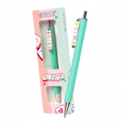 Długopis Block z koralikami w etui GB - Smile zielony (751006-2)