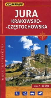 Jura Krakowsko-Częstochowska mapa turystyczna 1:50 000