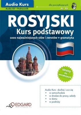 Audio Kurs Jęz. rosyjski dla początkujących + CD - Sobiech Monika, Berg Małgorzata