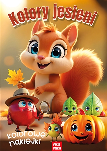Kolory jesieni. Kolorowe naklejki