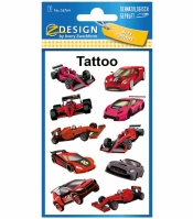 Tatuaże dla dzieci Z Design - Wyścigówki (56764)