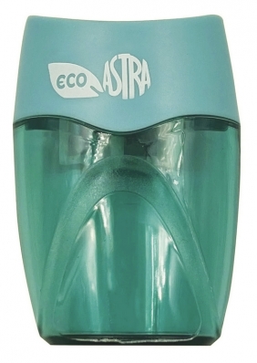 Astra: Temperówka z butelki, 2 otwory, metalowe ostrze ECO, blister eco 1 szt.