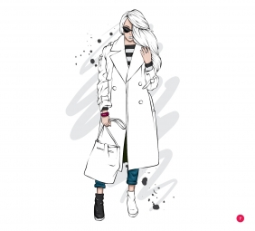 Fashionista. Modelki w mieście do kolorowania - Opracowanie zbiorowe