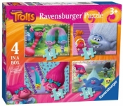 PUZZLE 4W1 TROLLS (068647)