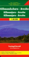 Kilimanjaro Arusha Road + Leisure map 1:80 000