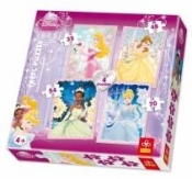 Księżniczki - Puzzle 4w1 - 70 elementów (34064)