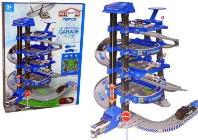 <img src='https://webimage.pl/pics/648/0/d5905515350648.jpg' style='height:440px' /> Parking policyjny czteropoziomowy 1:64