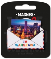Magnes I love Poland Warszawa ILP-MAG-B-WAR-22