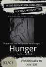  Hunger. Vocabulary in Context B2/C1 w.2024