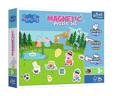 Puzzle magnetyczne Zabawy Peppy