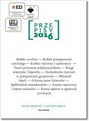 Przepisy 2016 Zbiór cywilny (Uszkodzona okładka)