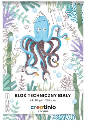 Blok techniczny A4/10k - Creatinio, 1 szt (400176667)