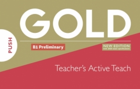 Gold B1 Preliminary 2018 Teachers Active Teach IWB USB