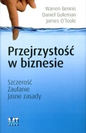 Przejrzystość w biznesie Szczerość, zaufanie, jasne zasady