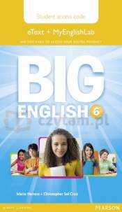 Big English 6 Pupils eText+MEL AccCodeCard - Mario Herrera, Christopher Sol Cruz