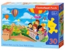 Puzzle konturowe 30: Balloon Ride over the Great Wall of China (B-03648)