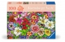 Ravensburger, Puzzle 100: Kwiaty (12001364) Wiek: 8+