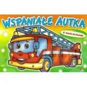 Wspaniałe Autka z naklejkami 525