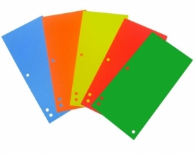 Przekładki kartonowe 1/3 A4 100 szt.niebies D.RECT