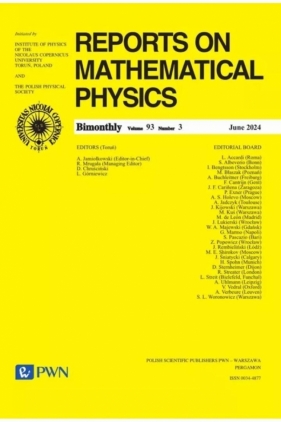 Reports on Mathematical Physics 93/3 - Opracowanie zbiorowe