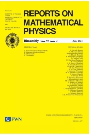 Reports on Mathematical Physics 93/3 - Opracowanie zbiorowe
