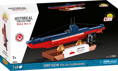 COBI klocki Polish Submarine ORP Dzik COBI-4864