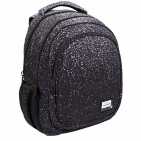 Plecak trzykomorowy Astra Head - Black Dust (502021319)
