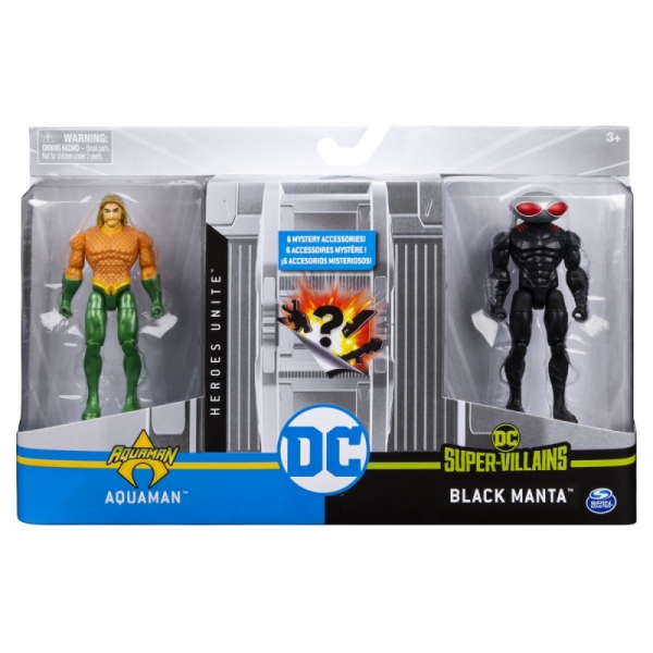 Zestaw z figurkami 4 Aquaman VS Black Manta 1 DC (6056334/20124768)