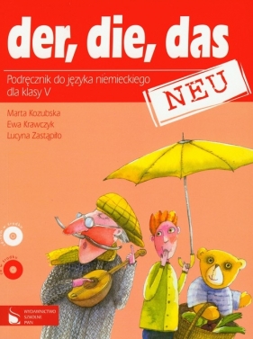 der,die,das neu.Płyta CD Audio do podręcznika - Kozubska Marta, Krawczyk Ewa, Zastąpiło Lucyna