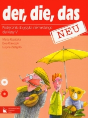 der,die,das neu.Płyta CD Audio do podręcznika - Zastąpiło Lucyna