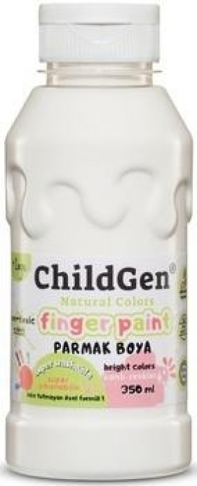 Farba do malowania palcami biała 350ml