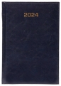 Kalendarz 2024 A5 dzienny Baladek granat (A5Z)