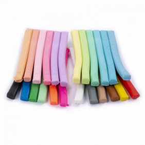 Plastelina pastelowa Kidea, 24 kolory (DRF-080649)