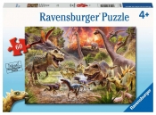 Ravensburger, Puzzle 60: Dinozaury (05164)