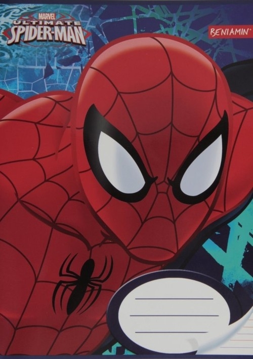 Zeszyt A5 Spider-Man w trzy linie 16 kartek