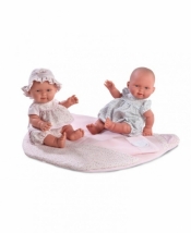 Lalka Bebita bliźniaki z kocykiem (26264)