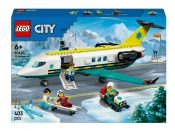 Lego City - Samolot pogotowia ratunkowego, 403 el. (60465)