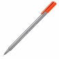 Cienkopis Triplus Fineliner 0,3mm czerwony neonowy