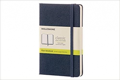 Notes Classic 9x14 tw. gładki- szafirowy MOLESKINE