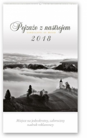 Kalendarz reklamowy 2018 - Pej. z nastrojem RW14