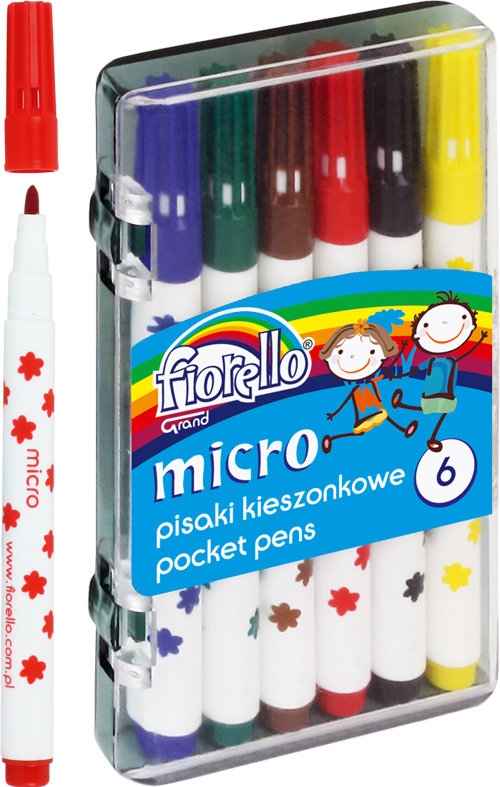 Pisaki Micro - malutkie 6 sztuk
