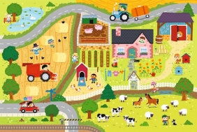 Little Planet Giga Puzzle Na wsi (90564)