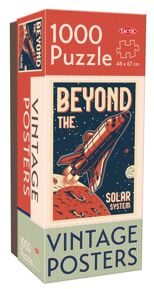 Puzzle Vintage Beyond the Solar system 1000 elementów