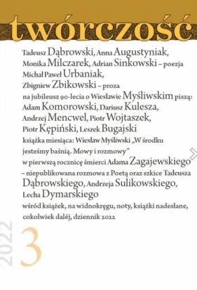 Twórczość 3/2022 - Opracowanie zbiorowe